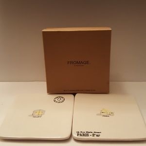 Rae Dunn cheese plates set of 2